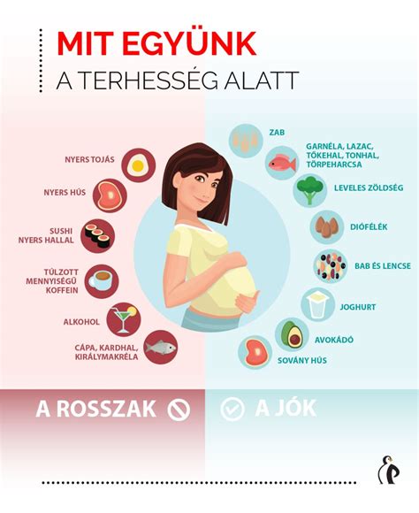 Tilos ételek terhesség alatt