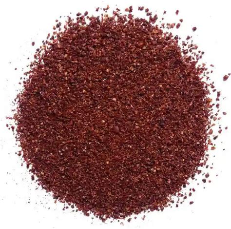 őrölt sumac fűszer
