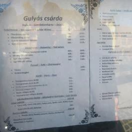 Áttekintés a Gulyás Csárda Visegrád értékeléseiről