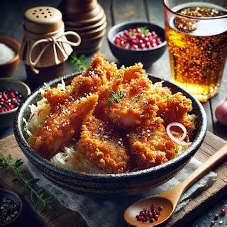 Japán karaage csirke falatkák
