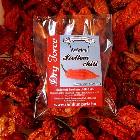 Szárított chili paprikák