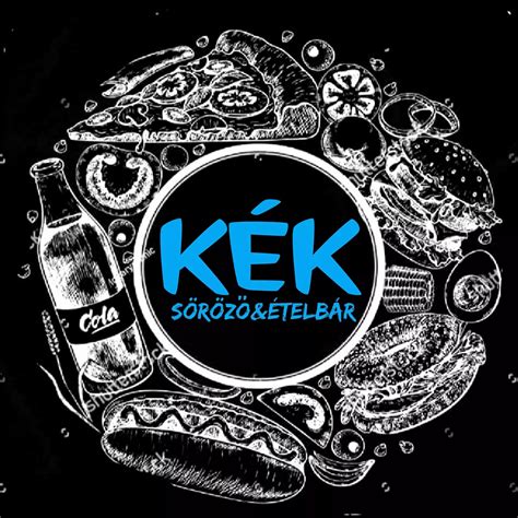 A KÉK Ételbár & Söröző logója
