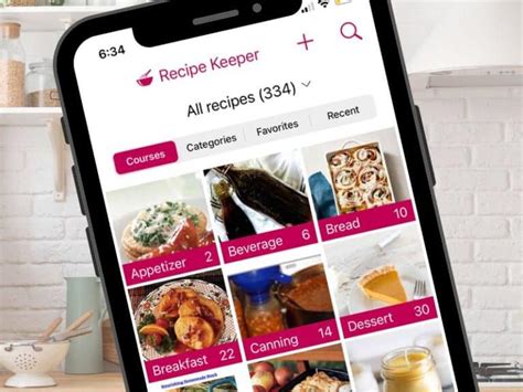 Recipe Keeper applikáció bevásárlólista funkciója