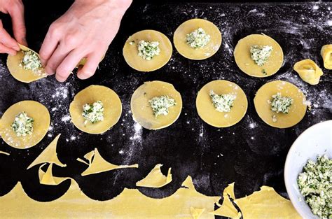 Ravioli formázása