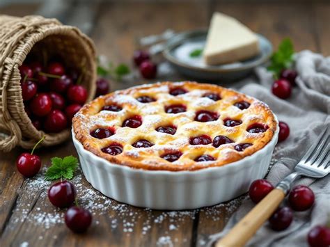 Clafoutis cseresznyével