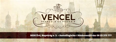 Vencel Vendéglő és Pizzéria logója