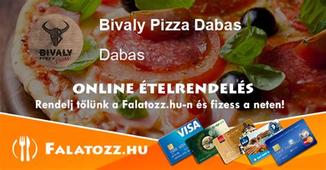 Bivaly pizza illusztráció