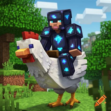 Minecraft Chicken Jockey