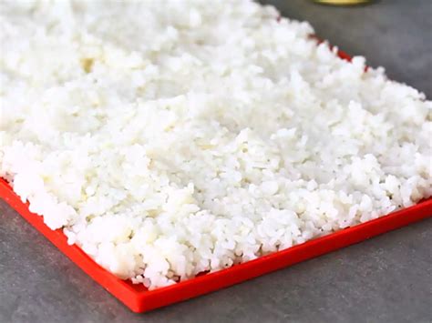 sushi rizs elkészítése