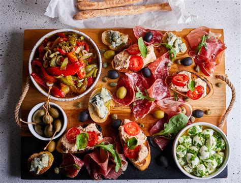 Olasz antipasti tál