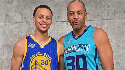 Dell Curry és Stephen Curry