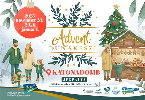 Dunakeszi látképe, ünnepi díszben