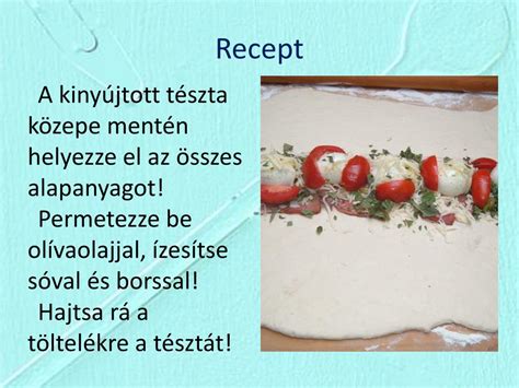 Töltött kenyértekercs illusztráció