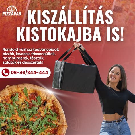 Pizzák és frissensültek széles választéka