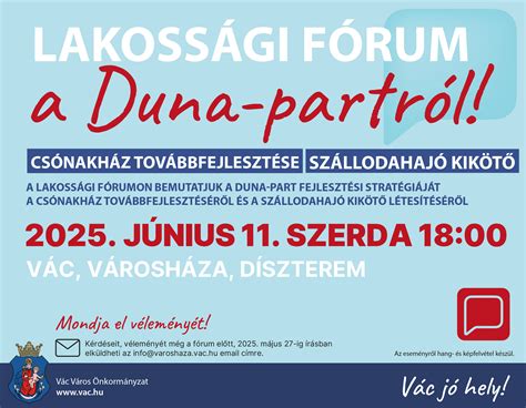 Váci látkép a Duna-partról