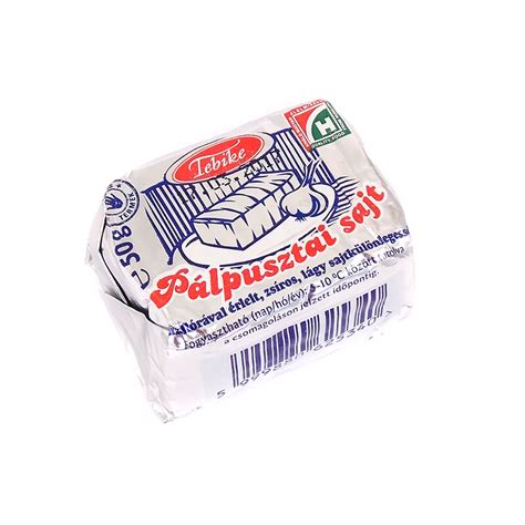 Pálpusztai sajt csomagolva