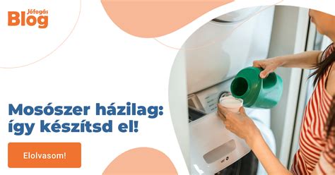házi mosószer hozzávalói
