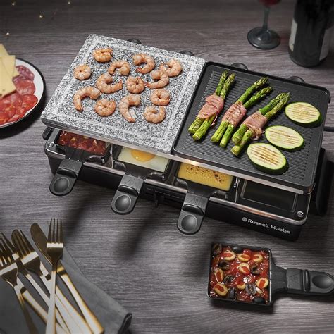 Russell Hobbs grill raclette serpenyőkkel