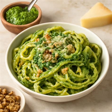 Mentás és Pecorino pesto hozzávalók