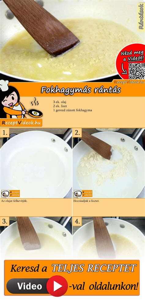 fokhagymás rántás illusztráció