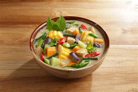 Sayur Lodeh, indonéz zöldséges kókusztejleves
