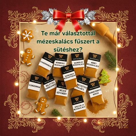 mézeskalács fűszerek