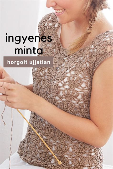 kötött és horgolt minták