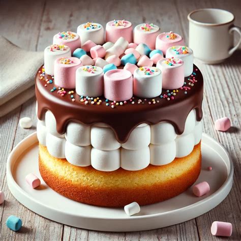Díszített torta színes tejszínhabbal