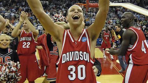 Stephen Curry a Davidson Wildcats mezében