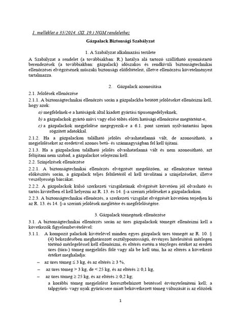 Gázpalack biztonsági ellenőrzés