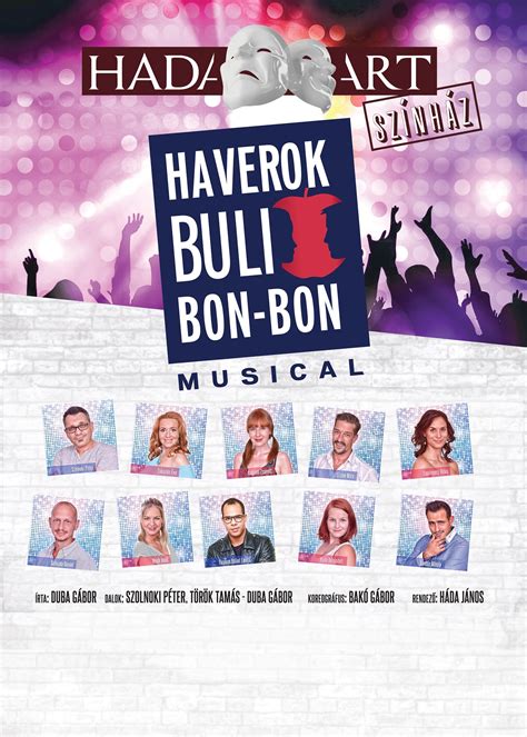 Haverok, Buli, Bon-Bon musical plakát
