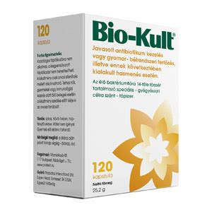 Bio-Kult kapszula kinyitva, tartalommal