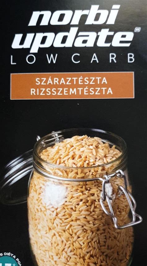 Norbi Update ételek és édesítőszerek