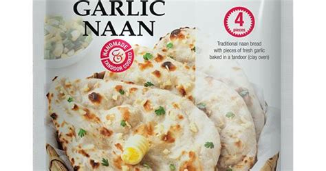 fokhagymás naan kenyér frissen sütve