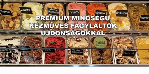 Kézműves fagylaltok sokfélesége