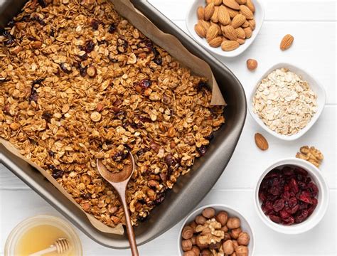sütőben piruló házi granola
