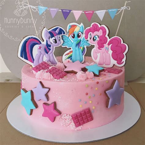 My Little Pony torta illusztráció