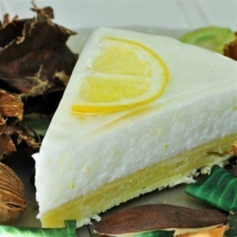 Citromos szirupos torta szelet
