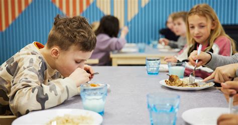 gyermekkor és iskolai menza