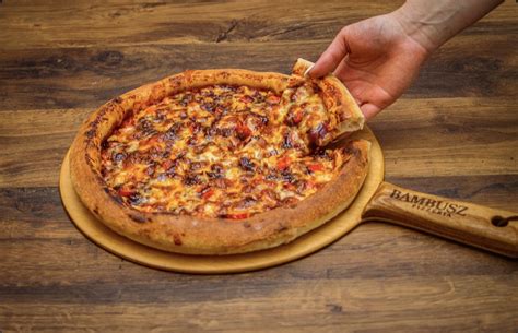 az amerikai pizza fejlődését bemutató infografika