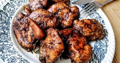 Pácolt csirkecombok különböző pácolási idővel