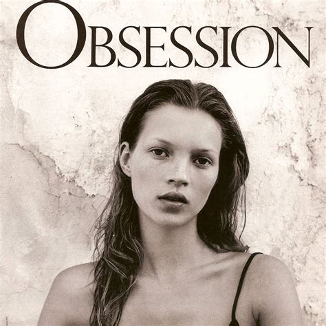 Kate Moss a Calvin Klein Obsession kampányban