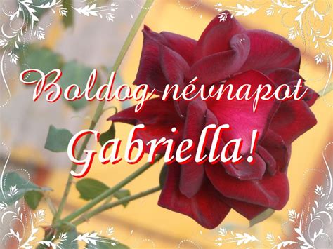 Gabriella névnapi szívtorta