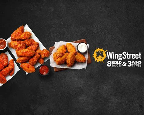 Pizza Hut és WingStreet logók