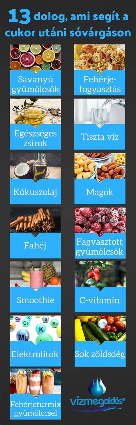 Cukormentes életmód grafika