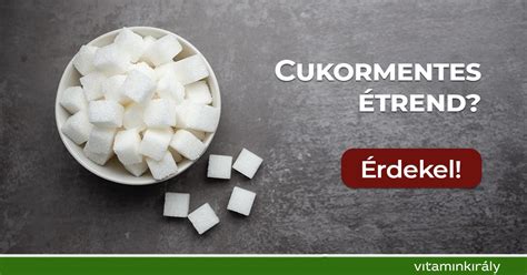 Cukormentes étrend példa