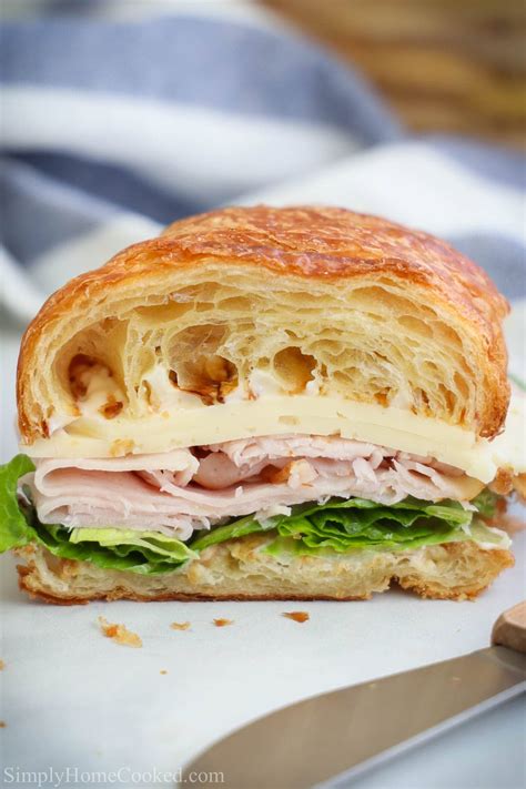 A croissant elkészítésének folyamatábrája