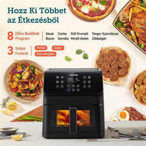 Forrólevegős sütő működésének elvi rajza