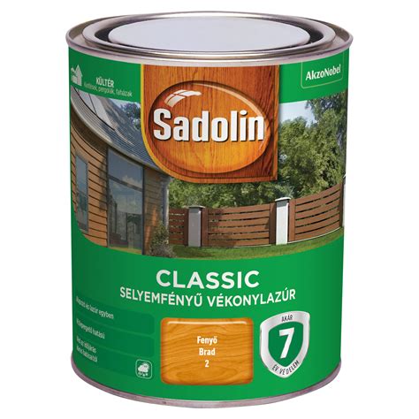 Sadolin termékek a fafelület védelmére