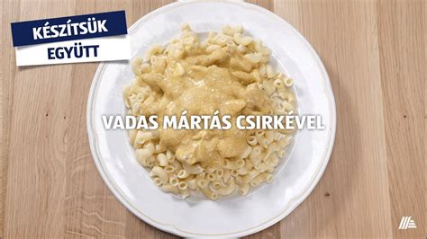 kapros-tejszínes mártás csirkével
